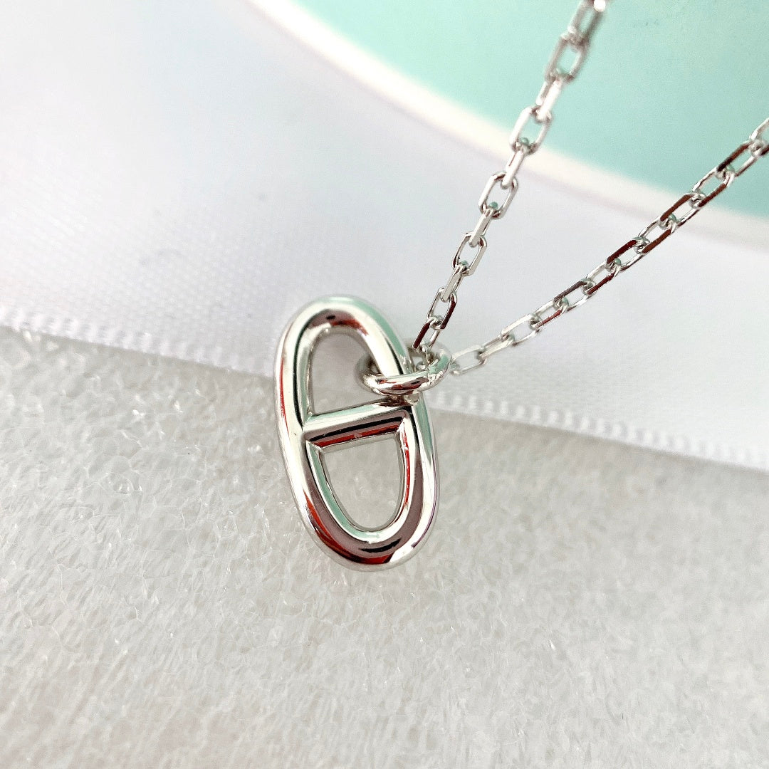 [⭐Spark]HM PIG NOSE NECKLACE
