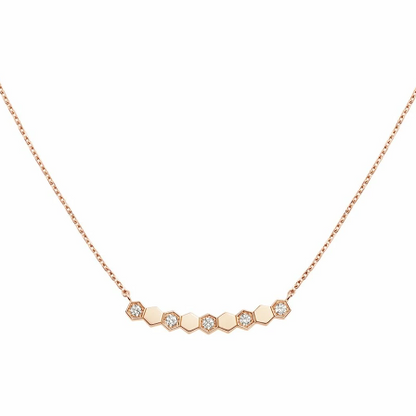 [⭐Spark]BEE MY LOVE DIAMOND NECKLACE