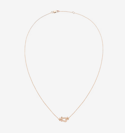 [⭐Spark]FORCE 10 DIAMOND PINK GOLD NECKLACE MINI MODEL