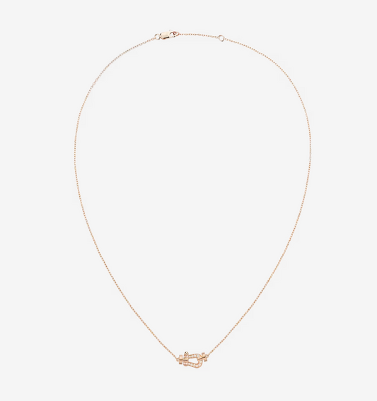 [⭐Spark]FORCE 10 DIAMOND PINK GOLD NECKLACE MINI MODEL