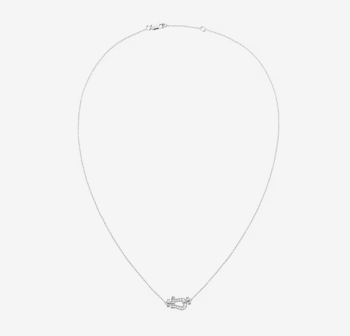[⭐Spark]FORCE 10 DIAMOND SILVER NECKLACE MINI MODEL