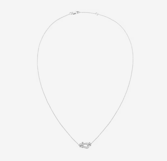 [⭐Spark]FORCE 10 DIAMOND SILVER NECKLACE MINI MODEL