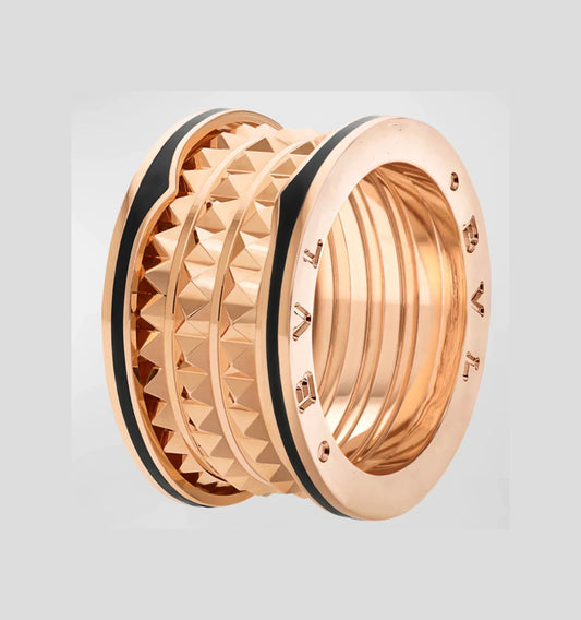 [⭐Spark]ZERO 1 ROCK BLACK CERAMIC PINK GOLD LARGE MODEL
