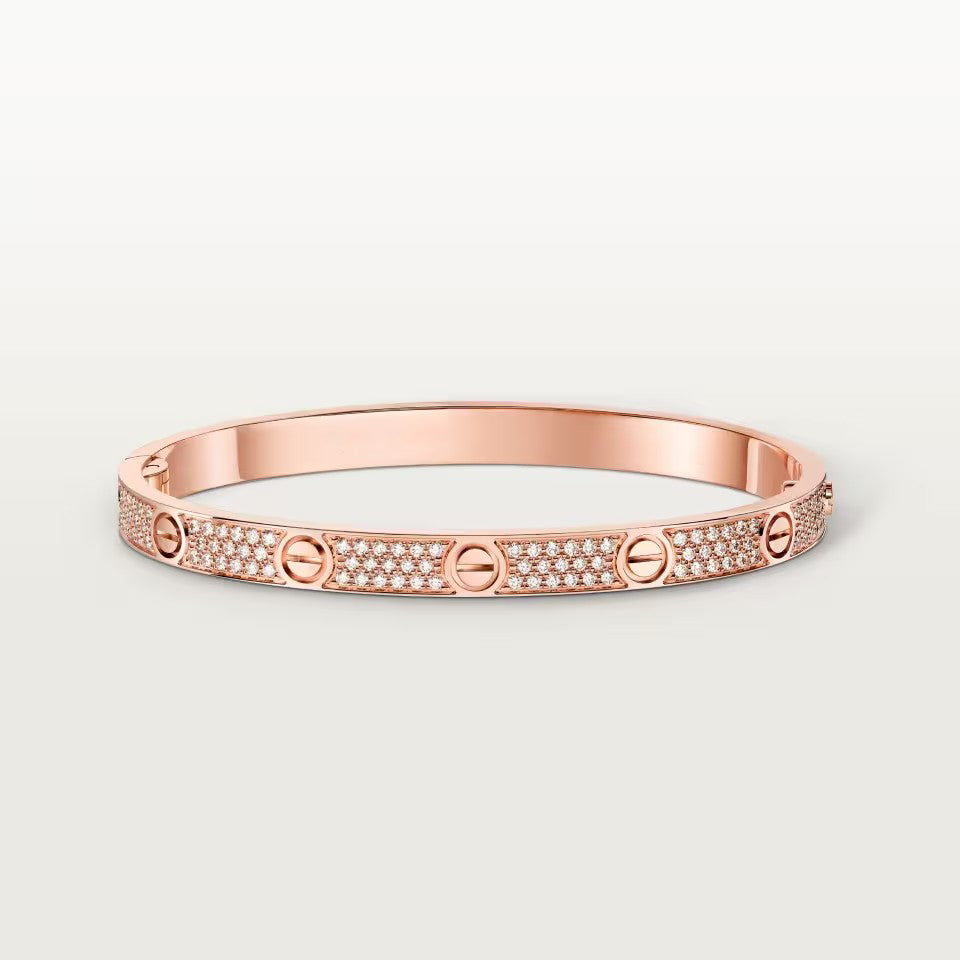 [⭐Spark]LOVE BRACELET 4.8MM DIAMOND-PAVED