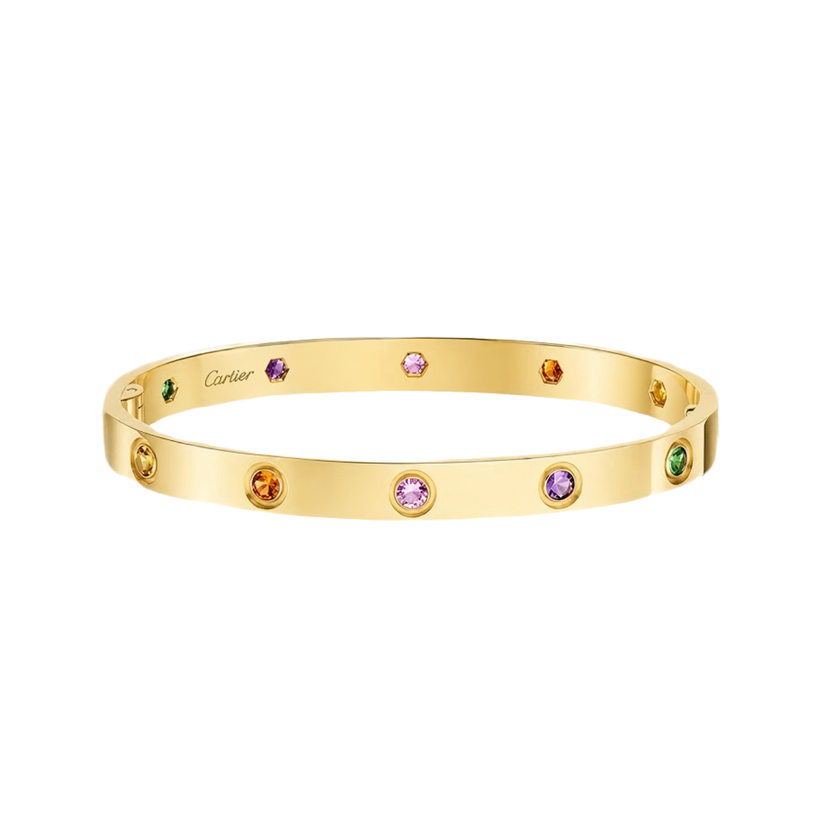 [⭐Spark] 2026 RAINBOW LOVE BRACELET 6.1MM  10 DIAMONDS