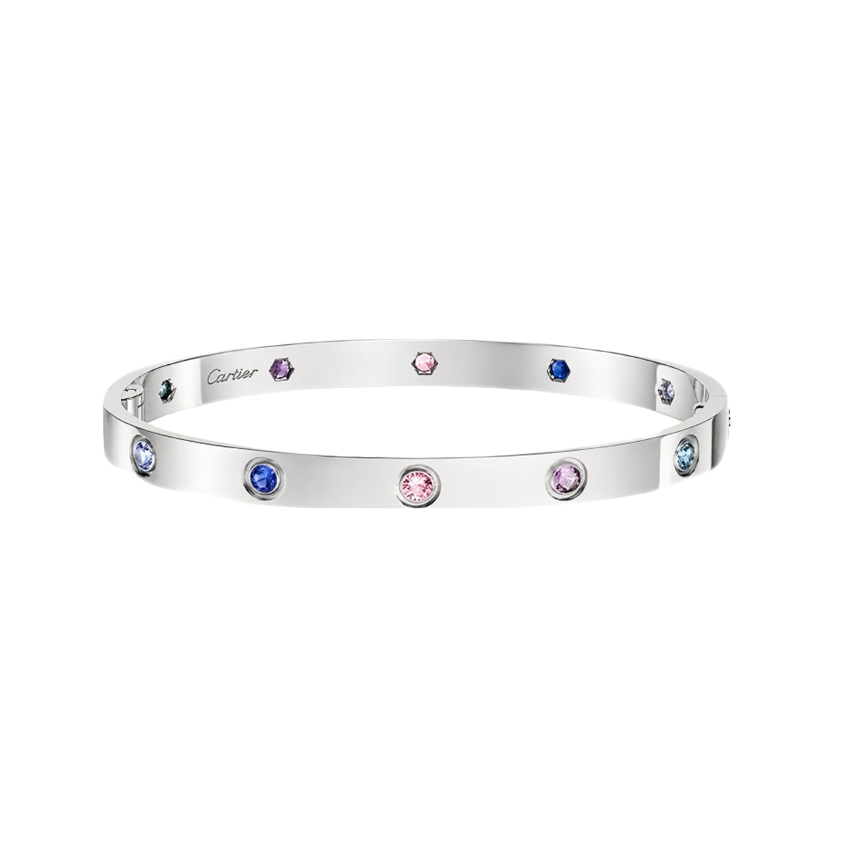 [⭐Spark] 2026 RAINBOW LOVE BRACELET 6.1MM  10 DIAMONDS