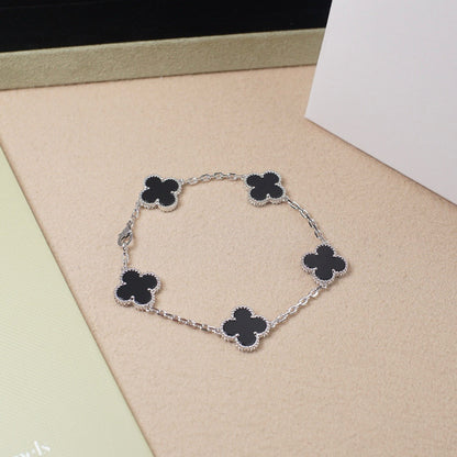 [⭐Spark] CLOVER 5 MOTIF ONYXS BRACELET COLLECTION