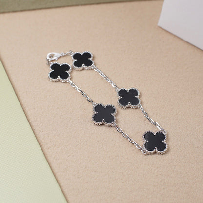 [⭐Spark] CLOVER 5 MOTIF ONYXS BRACELET COLLECTION