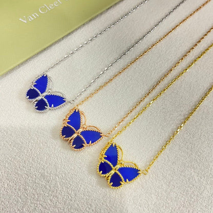 [⭐Spark]  2026 NEW LUCKY BUTTERFLY 1 MOTIFS NECKLACE