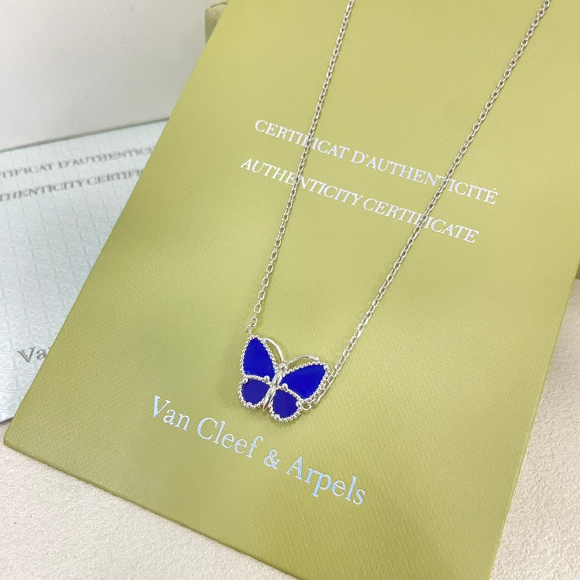 [⭐Spark]  2026 NEW LUCKY BUTTERFLY 1 MOTIFS NECKLACE