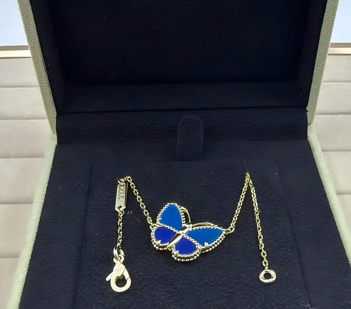 [⭐Spark]  2026 NEW LUCKY BUTTERFLY 1 MOTIFS NECKLACE
