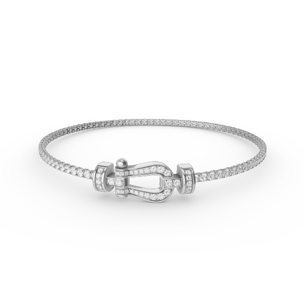 [⭐Spark]FORCE  HORSESHOE  DIAMOND TENNIS BRACELET