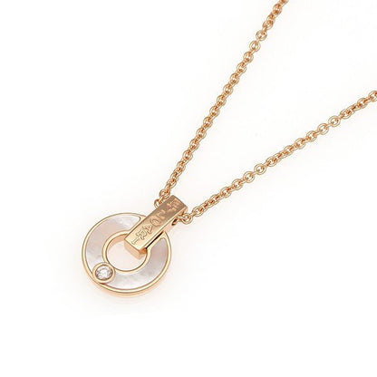 [⭐Spark]GARI NECKLACE PINK GOLD MOP