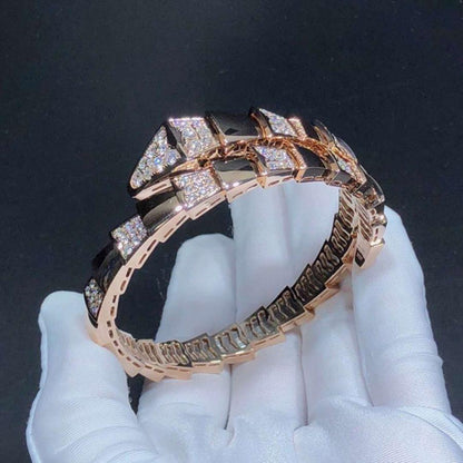 [⭐Spark]SERPENTI BRACELET PINK GOLD DIAMOND
