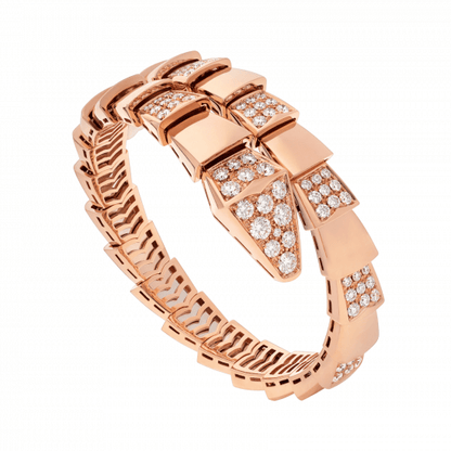 [⭐Spark]SERPENTI BRACELET PINK GOLD DIAMOND