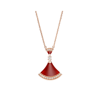 [⭐Spark]DREAM NECKLACE CARNELIAN DIAMOND