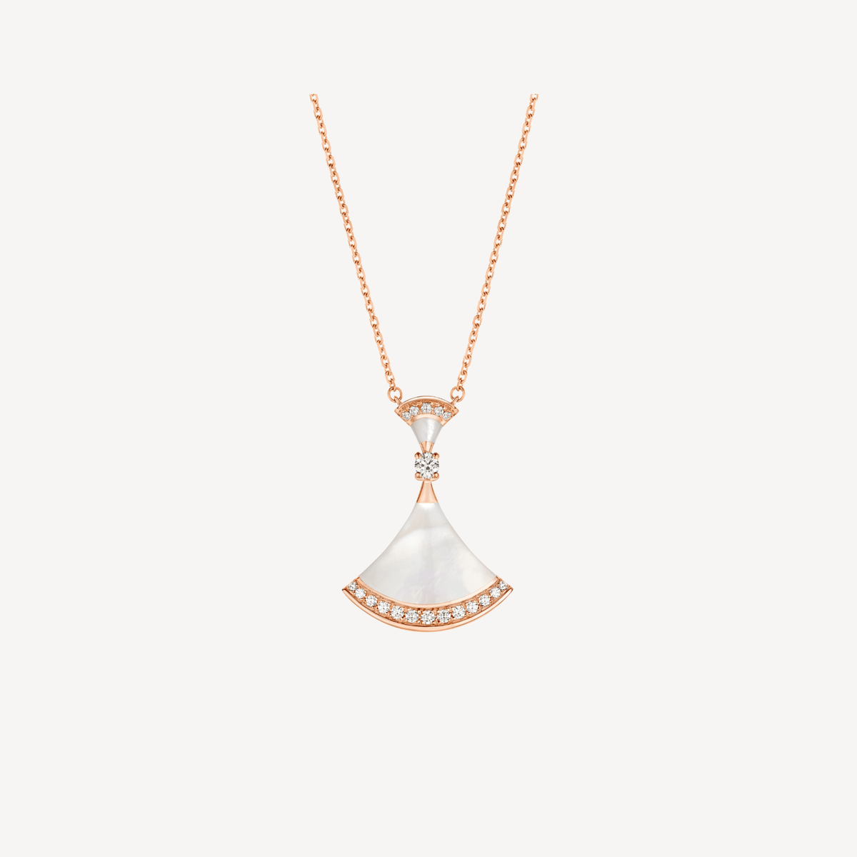[⭐Spark]DREAM NECKLACE MOP PINK GOLD DIAMOND