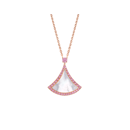 [⭐Spark]DREAM NECKLACE MOP DIAMOND PINK