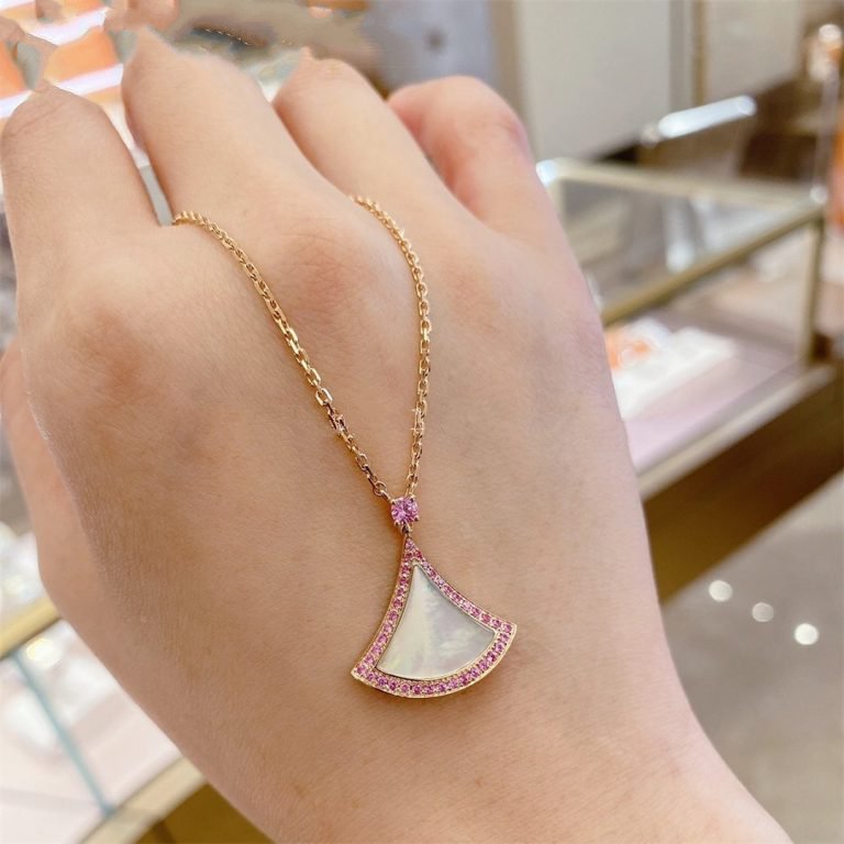 [⭐Spark]DREAM NECKLACE MOP DIAMOND PINK