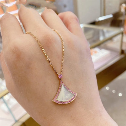 [⭐Spark]DREAM NECKLACE MOP DIAMOND PINK