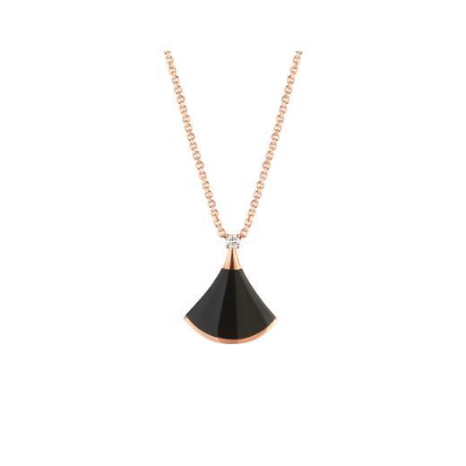 [⭐Spark]DREAM NECKLACE ONYX 1 DIAMOND