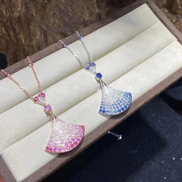 [⭐Spark]DREAM NECKLACE AGATE SILVER DIAMOND