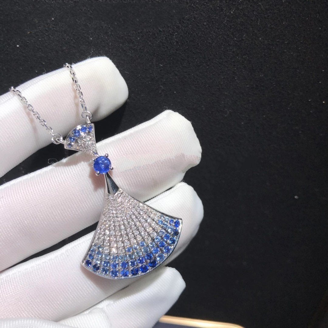 [⭐Spark]DREAM NECKLACE AGATE SILVER DIAMOND