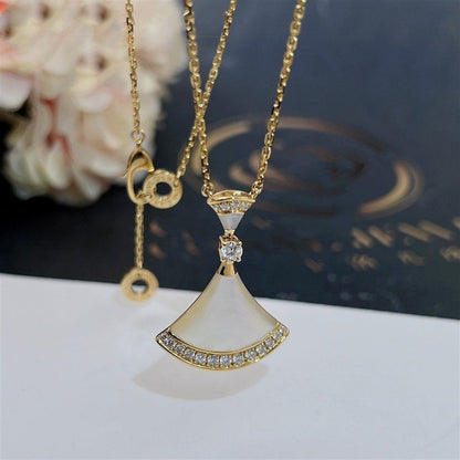 [⭐Spark]DREAM NECKLACE MOP GOLD DIAMOND