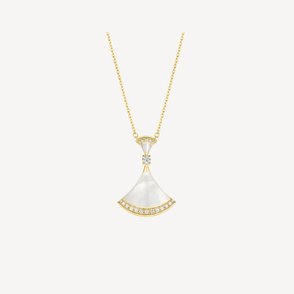 [⭐Spark]DREAM NECKLACE MOP GOLD DIAMOND