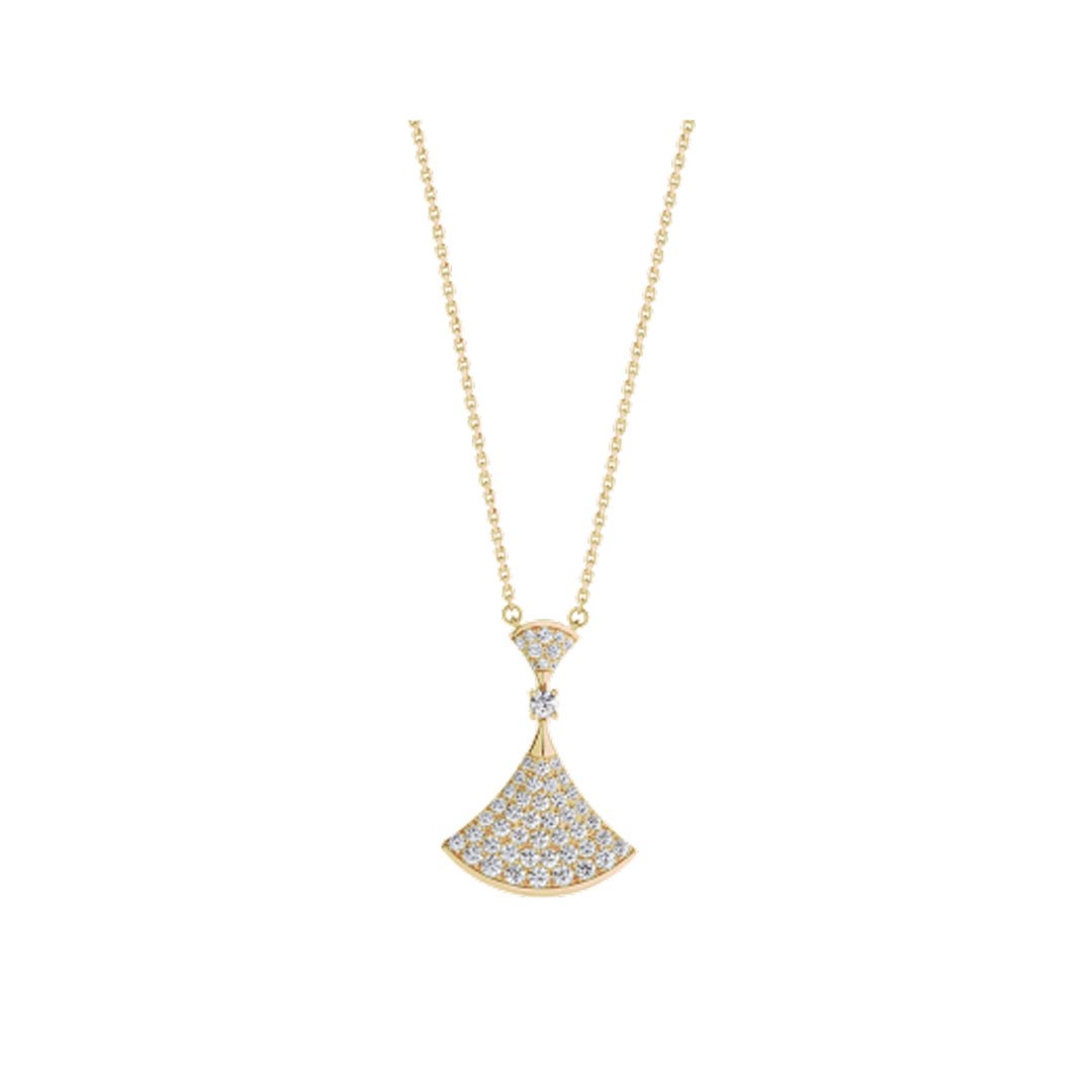 [⭐Spark]DREAM NECKLACE GOLD FULL DIAMOND