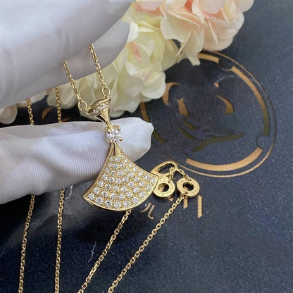 [⭐Spark]DREAM NECKLACE GOLD FULL DIAMOND