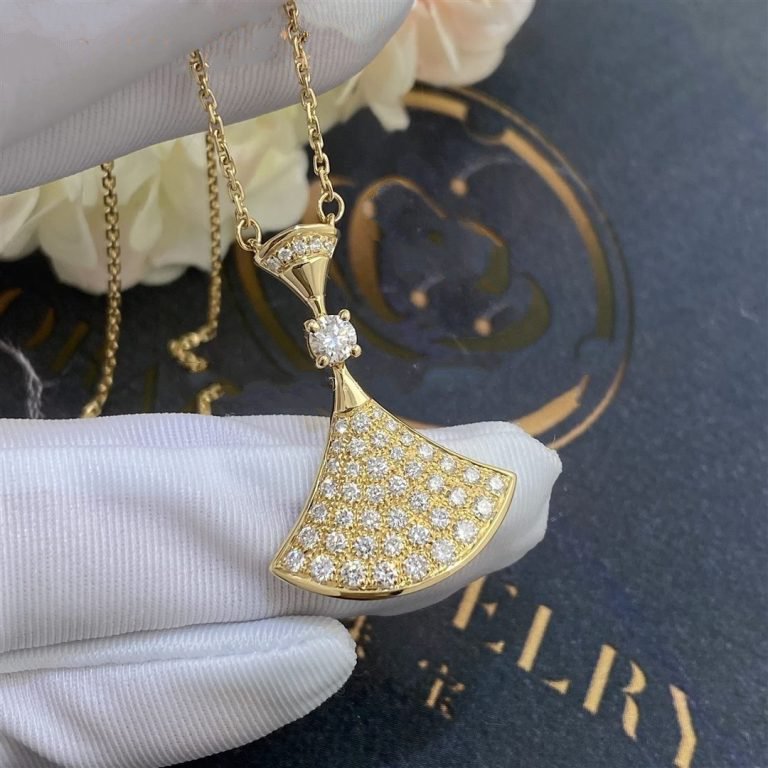 [⭐Spark]DREAM NECKLACE GOLD FULL DIAMOND