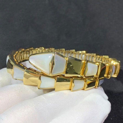[⭐Spark]SERPENTI BRACELET MOP GOLD