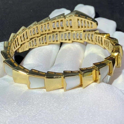 [⭐Spark]SERPENTI BRACELET MOP GOLD
