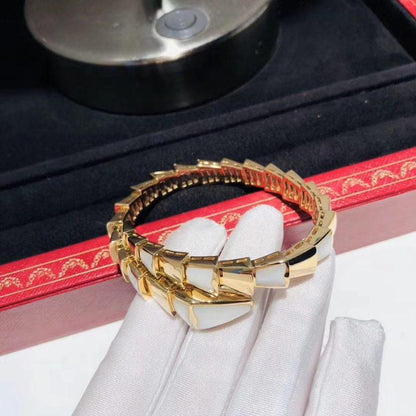 [⭐Spark]SERPENTI BRACELET MOP GOLD
