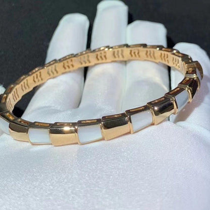 [⭐Spark]SERPENTI BRACELET PINK GOLD MOP