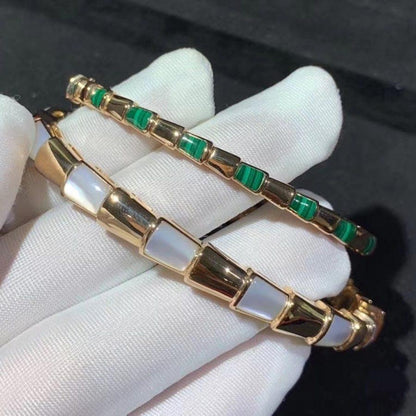 [⭐Spark]SERPENTI BRACELET PINK GOLD MOP
