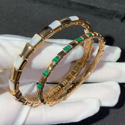 [⭐Spark]SERPENTI BRACELET PINK GOLD MOP