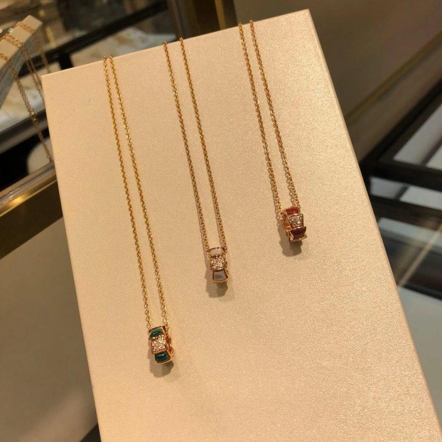 [⭐Spark]SERPENTI PEDANT DIAMOND NECKLACE