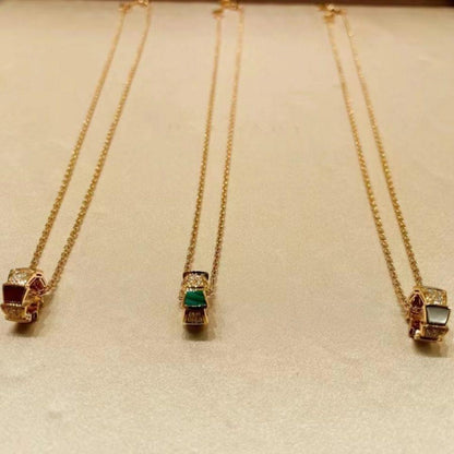 [⭐Spark]SERPENTI PEDANT DIAMOND NECKLACE