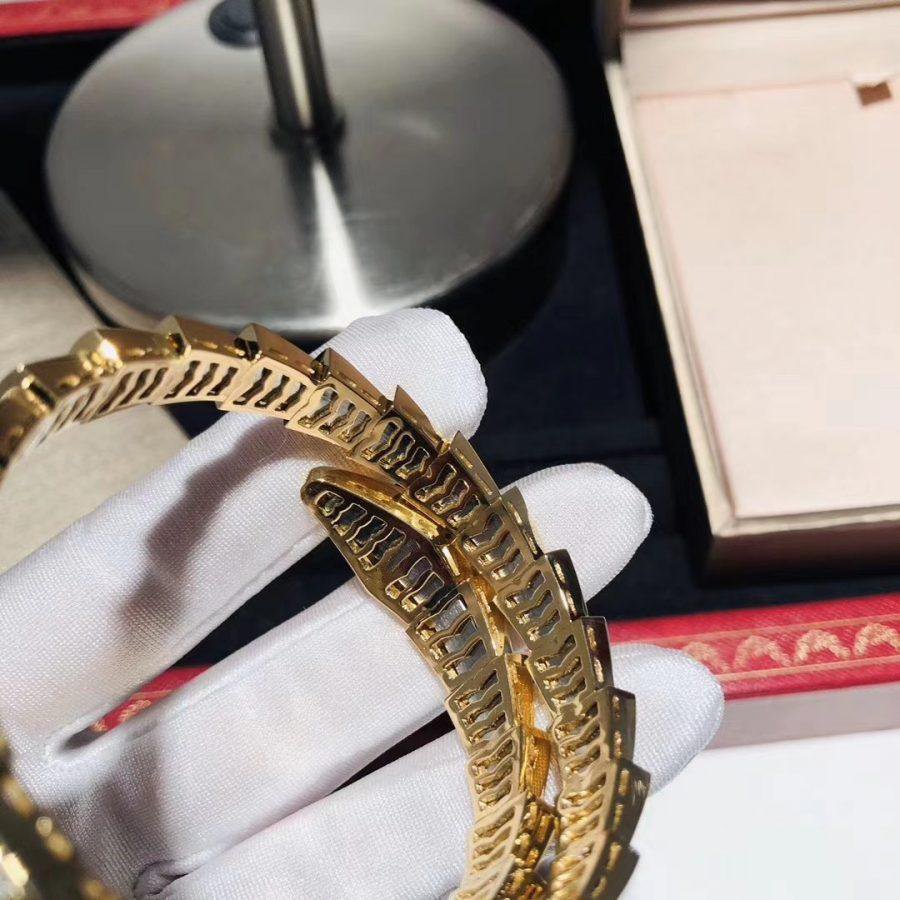 [⭐Spark]SERPENTI BRACELET 8MM GOLD DIAMOND