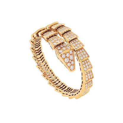 [⭐Spark]SERPENTI BRACELET 8MM GOLD DIAMOND
