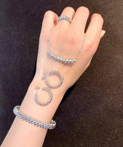 [⭐Spark]CLASH SILVER BRACELET