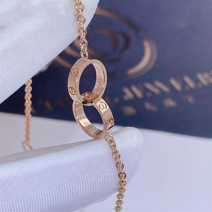 [⭐Spark]LOVE BRACELET DOUBLE RING