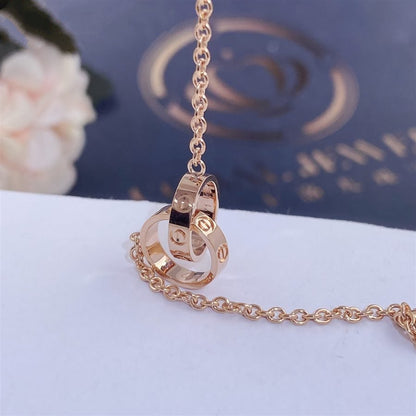 [⭐Spark]LOVE BRACELET DOUBLE RING