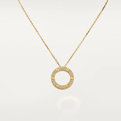 [⭐Spark]LOVE NECKLACE ADJUSTABLE ROSE GOLD