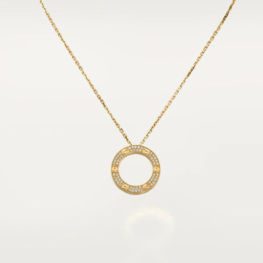 [⭐Spark]LOVE NECKLACE ADJUSTABLE ROSE GOLD