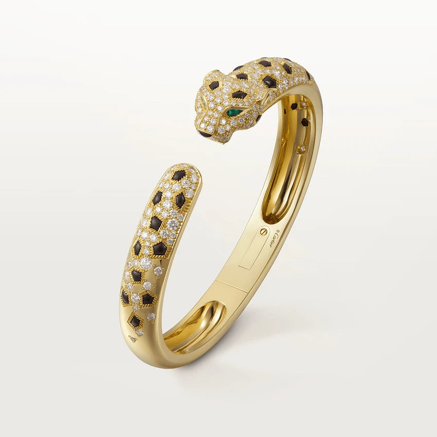 [⭐Spark]PANTHERE BIG BRACELET DIAMONDS