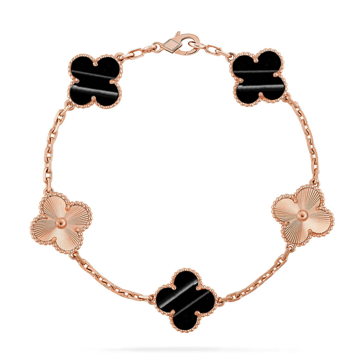 [⭐Spark] CLOVER 5 MOTIF PULSAR STONE BRACELET COLLECTION