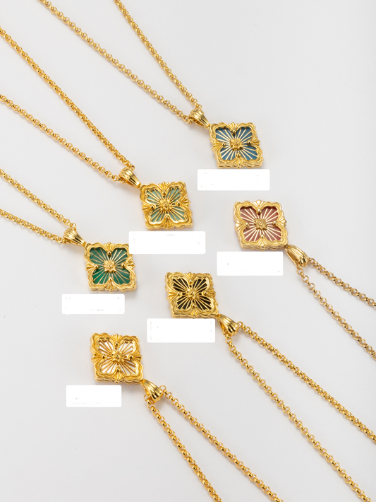 [⭐Spark] B.C.L SMALL SIZE  ENAMEL NECKLACE（Various colors)